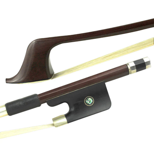 D Z Strad Cello Bow- Model 300- Brazilwood with Ebony Parisian Eye Frog