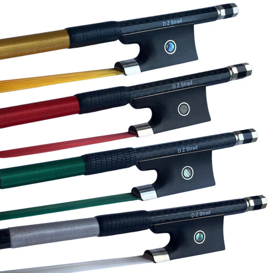 D Z Strad Violin Bow- Model RBW "Rain-BOW" Carbon Fiber Bow
