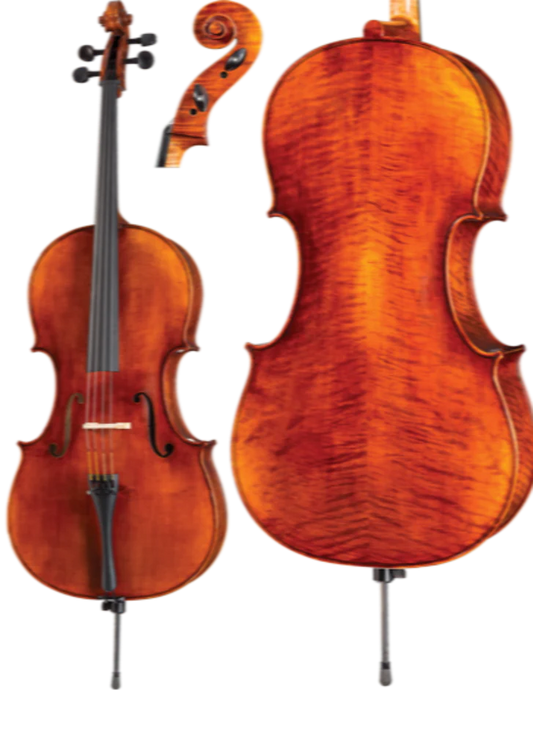 D Z Strad Cello - Model 300 - Cello Outfit w/ Case & Bows