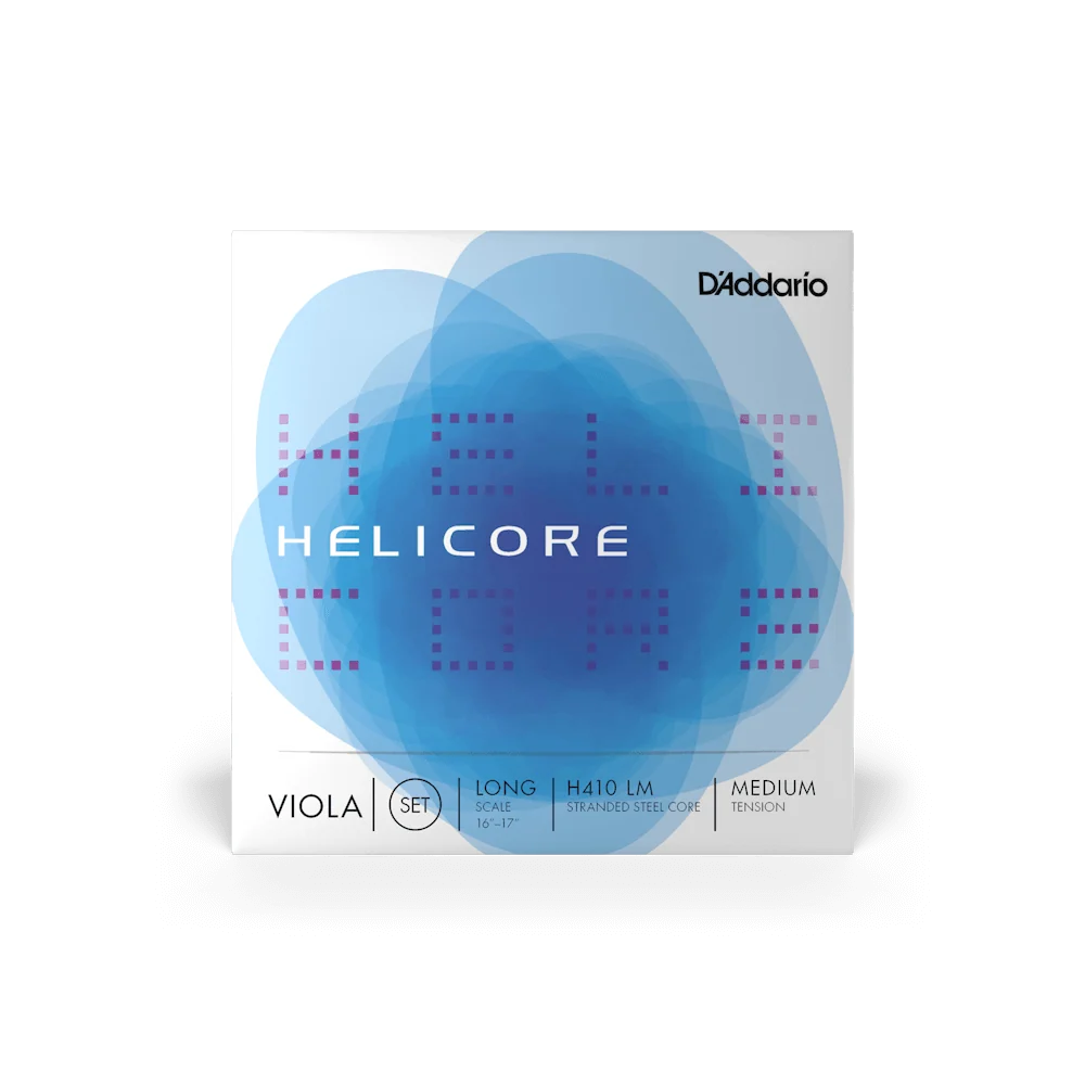D'Addario Helicore Viola String Set – Medium Tension