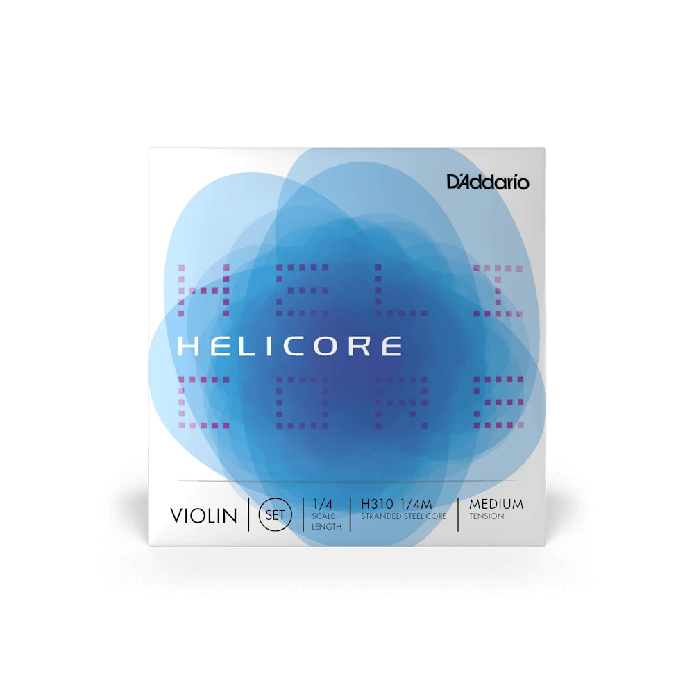 D'Addario Helicore Violin String Set – 4/4 Full Size – H310