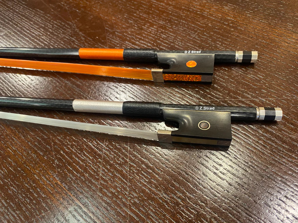 D Z Strad Violin Bow- Model RBW "Rain-BOW" Carbon Fiber Bow