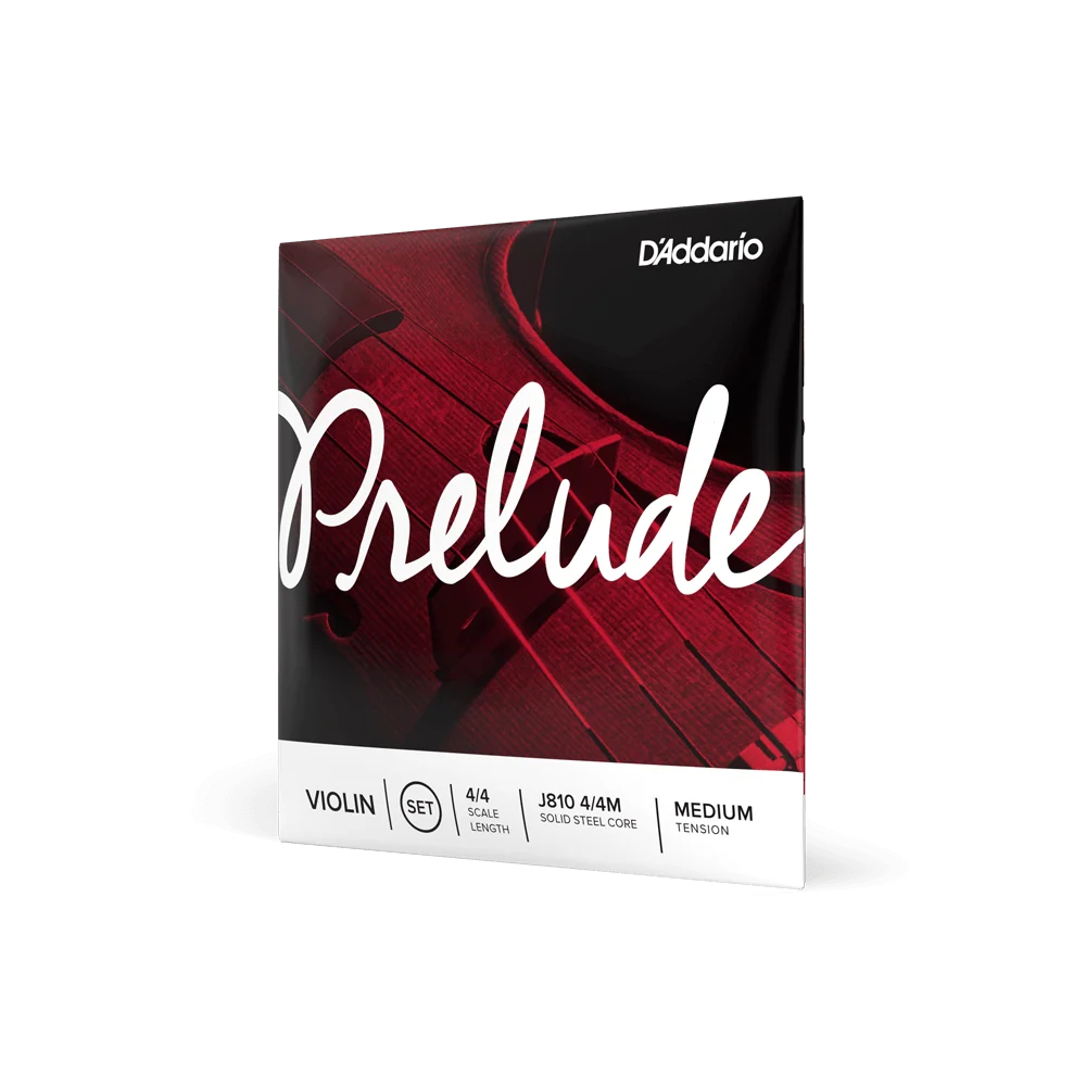 D'Addario Prelude Violin String Set – Medium Tension