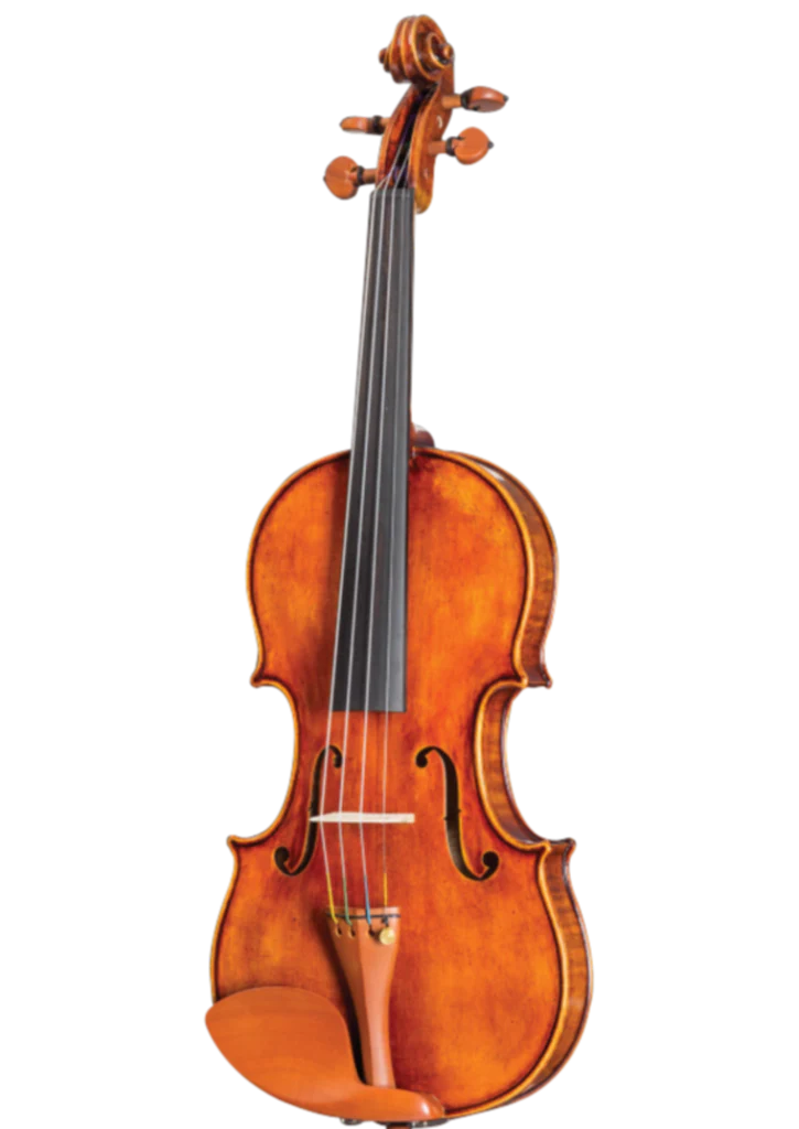 D Z Strad Violin - Model 500 - Light Antique Finish Violin Outfit