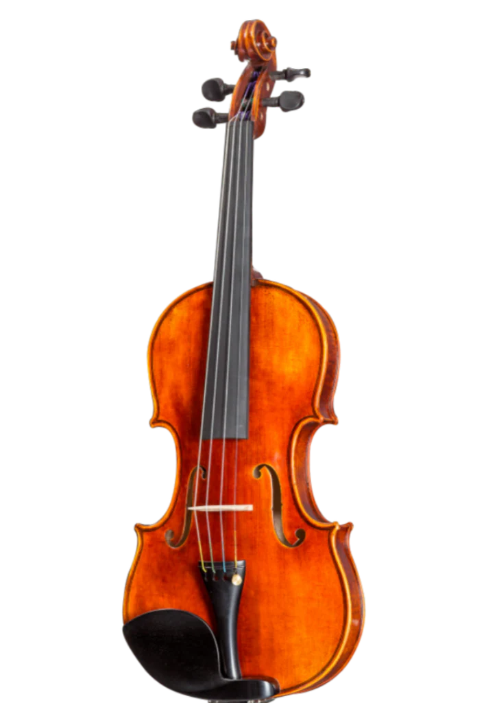 D Z Strad Violin - Model 400 - Light Antique Finish Violin Outfit