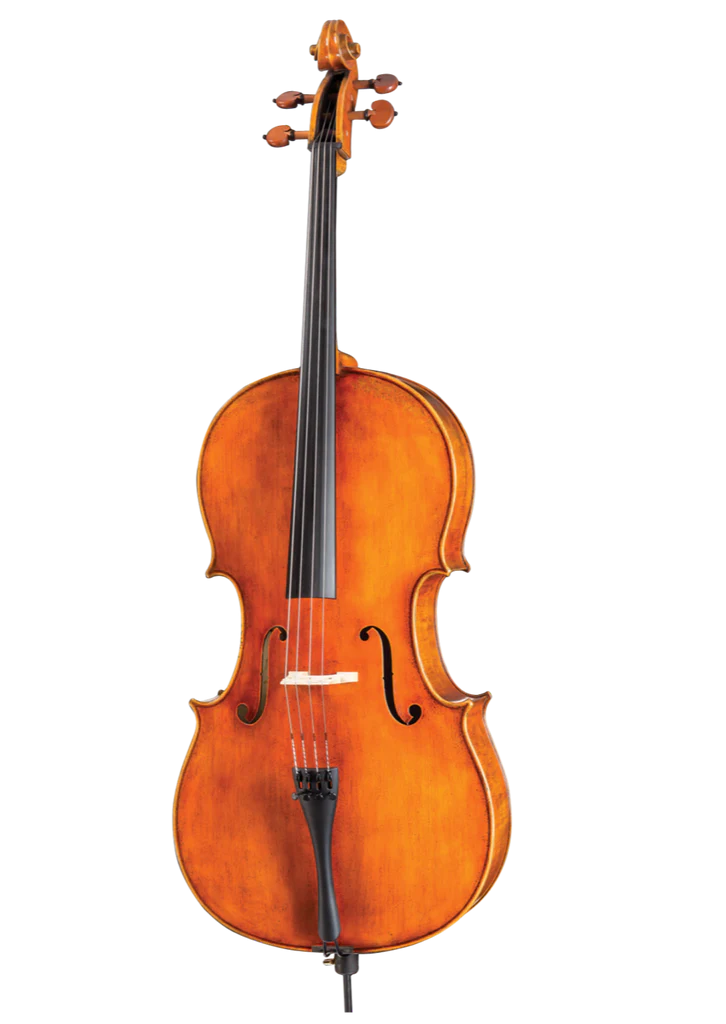 D Z Strad Cello - Model 500 - Light Antiquing Cello Outfit Handmade by Prize Winning Luthiers (1/2-4/4)