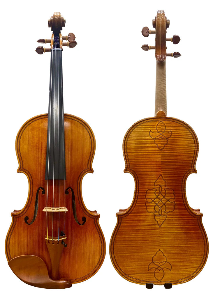 D Z Strad Violin- “Adam”, Gasparo da Salo 1590 Copy - Full Size (4/4) Violin Outfit