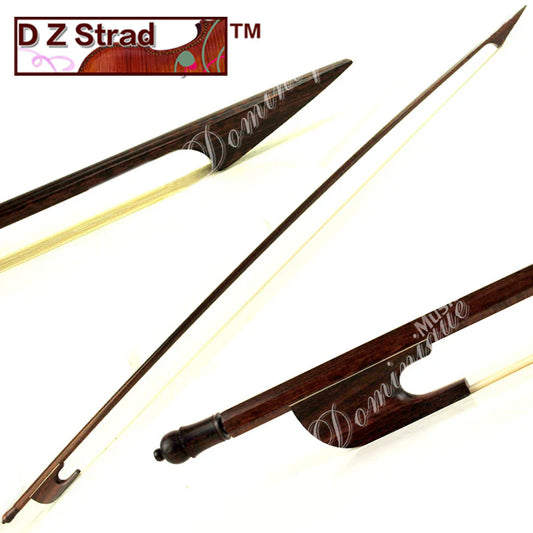 D Z Strad High Quality Baroque Violin Bow - Baroque Style - Premium Snakewood Bow (4/4- Baroque)